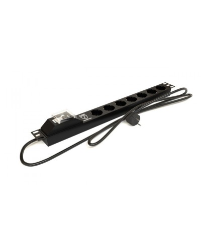 SHE19-7SH-BF-2.5EU. Блок розеток 19. Hyperline в Рубцовске