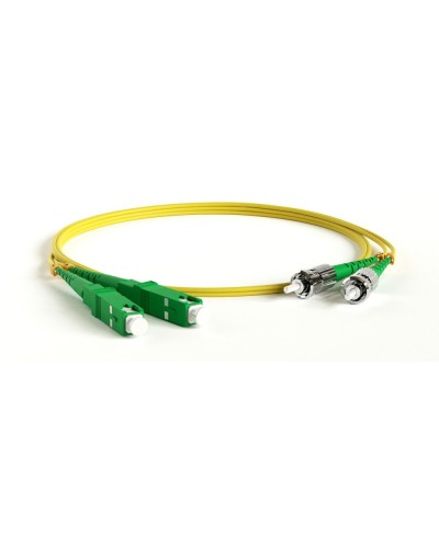 FC-D2-9-SC/AR-ST/AR-H-1M-LSZH-YL. Патч-корд волоконно-оптический ST-SC. Hyperline в Рубцовске