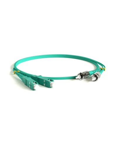 FC-D2-503-SC/PR-ST/PR-H-3M-LSZH-AQ. Патч-корд волоконно-оптический многомодовый. Hyperline в Рубцовске