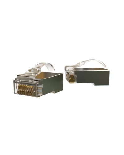 PLEZ-8P8C-UA-C5-SH-100 (100 шт). Разъем RJ-45. Hyperline в Рубцовске