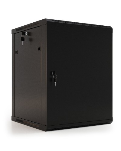 TWB-0666-SR-RAL9004. Шкаф телекоммуникационный 19 настенный 6U. Hyperline в Рубцовске