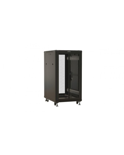 TTBR-1866-DD-RAL9004. Шкаф телекоммуникационный 19 напольный 18U. Hyperline в Рубцовске