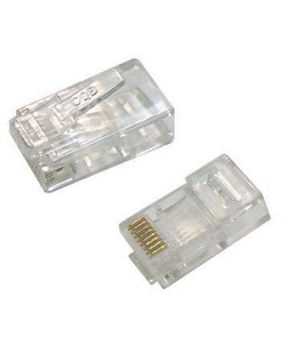 PLUG-8P8C-U-C5-100 (100 шт). Разъем RJ-45. Hyperline в Рубцовске