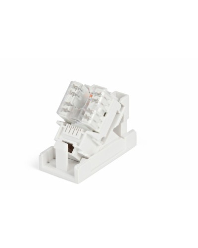 SIP2K-C5E-M45-22.5. Вставка 45х22,5 с наклонным модулем RJ-45 категории 5е. Hyperline в Рубцовске