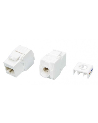 KJ8-8P8C-C6A-180-TLS-WH. Вставка Keystone Jack RJ-45. Hyperline в Рубцовске