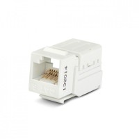 KJNE-8P8C-C6-90-WH. Вставка Keystone Jack RJ-45. Hyperline