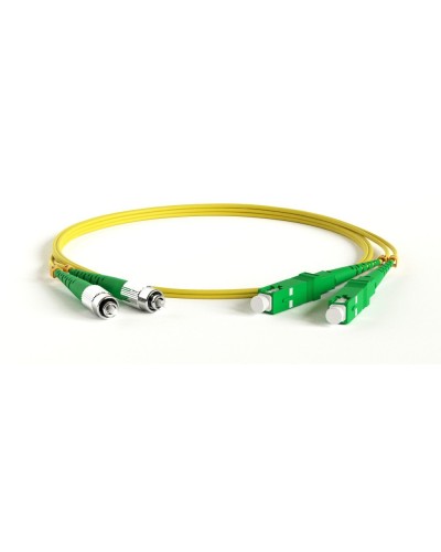 FC-D2-9-FC/AR-SC/AR-H-1M-LSZH-YL. Патч-корд волоконно-оптический SC-FC. Hyperline в Рубцовске