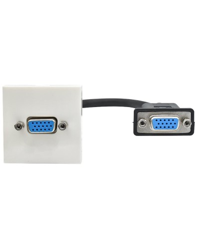 Розетка VGA M/M PRIMER РКМ-10-20-П белый IEK(PR-KK40D-RV-0-1-K01). Розетка. IEK в Рубцовске