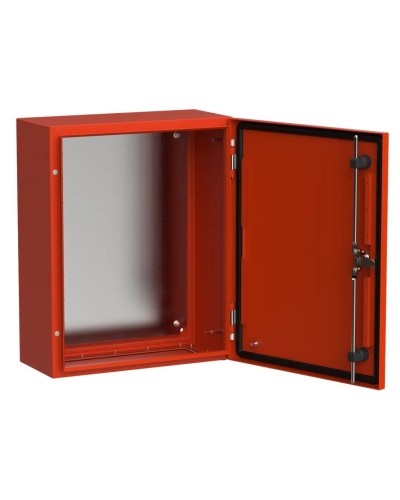 ЩМП-50.40.20 УХЛ1 IP66 RAL3020 TITAN 5 (TI5-13-N-050-040-020-66). Корпус металлический с монтажной платой. IEK в Рубцовске