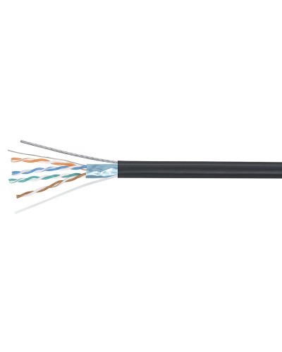 GENERICA F/UTP кат. 5E 100МГц 4 пары LDPE OUTDOOR трос 1,2мм черный (BC3-C5E04-359-305-G). Кабель «витая пара» (LAN) для структурированных систем связи. IEK в Рубцовске