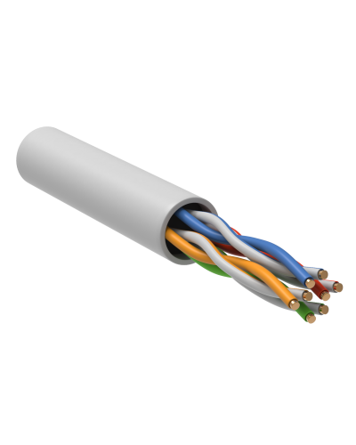 GENERICA U/UTP кат. 5E 24AWG 4 пары LSZH INDOOR белый (BC1-C5E04-128-100-G). Кабель «витая пара» (LAN) для структурированных систем связи. IEK в Рубцовске