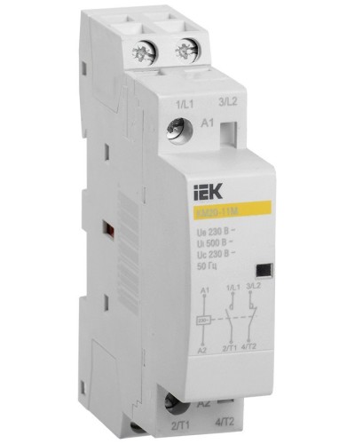 Контактор модульный КМ20-11M AC (MKK11-20-11). Контактор модульный. IEK в Рубцовске