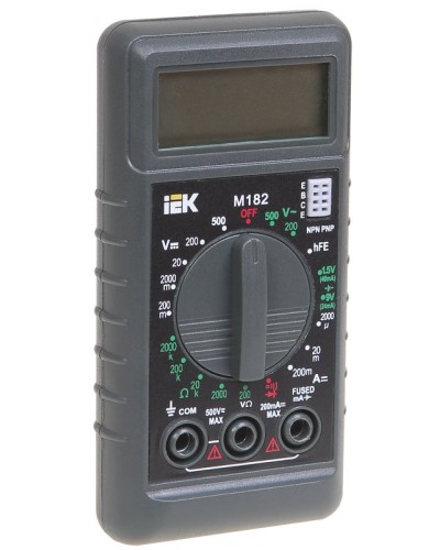 Мультиметр цифровой Compact M182 (TMD-1S-182). Мультиметр цифровой. IEK в Рубцовске