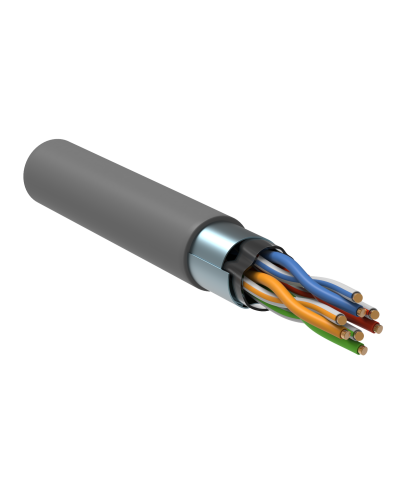 GENERICA F/UTP кат.5E 24AWG 4 пары LSZH серый (BC1-C5E04-321-305-R-G). Кабель «витая пара» (LAN) для структурированных систем связи. IEK в Рубцовске