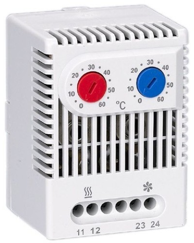 Термостат двухканальный от 0 до +60°C NO+NC (YCE-DTNO-NC-60). Термостат двухканальный. IEK в Рубцовске