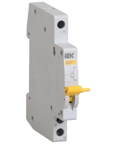 Контакт состояния на DIN-рейку КС47 (MVA01D-KS-1). Контакт состояния. IEK в Рубцовске