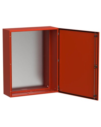 ЩМП-100.80.30 УХЛ1 IP66 RAL3020 TITAN 5 (TI5-13-N-100-080-030-66). Корпус металлический с монтажной платой. IEK в Рубцовске