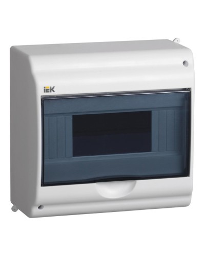 Корпус пластиковый КМПн 2/9-2 IP31 белый KREPTA 3 (MKP42-N-09-31-02). Щиток модульный с прозрачной дверцей, настенный. IEK в Рубцовске