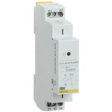 Реле промежуточное модульное OIR 1 контакт 16А 24В AC/DC (OIR-116-ACDC24V). Реле промежуточное модульное. IEK