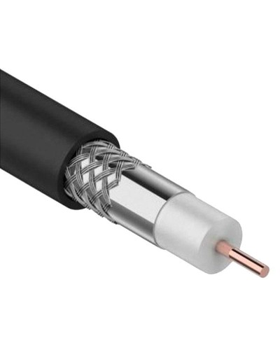 GENERICA RG11 CCS 75Ом FPE PVC черный (CC1-R1F1-119-300-G). Кабель коаксиальный омедненный. IEK в Рубцовске