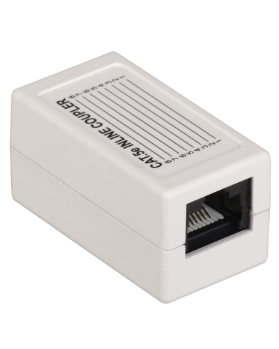 CS70-1C5EU. Проходной адаптер категория 5Е UTP тип RJ45-RJ45, белый. ITK в Рубцовске