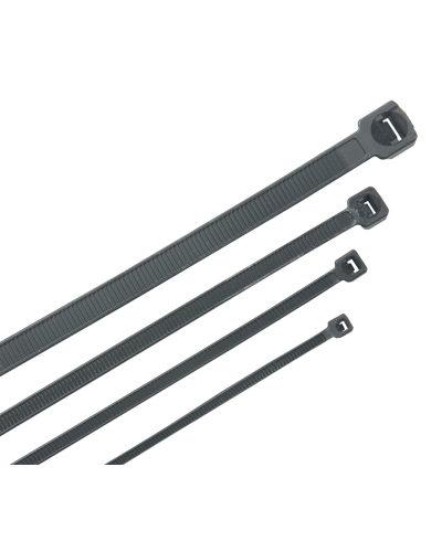HKB-W48-L200 (100 шт). Хомут кабельный ХКн 4,8х200мм нейлон черный. ITK в Рубцовске