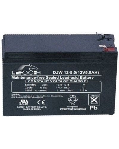LEOCH DJW 12-5,0. Аккумулятор герметичный свинцово-кислотный. LEOCH в Рубцовске