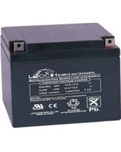 LEOCH DJW 12-24. Аккумулятор герметичный свинцово-кислотный. LEOCH в Рубцовске