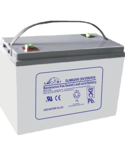 LEOCH DJM 6200. Аккумулятор герметичный свинцово-кислотный. LEOCH в Рубцовске