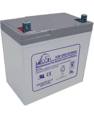 LEOCH DJM 1255. Аккумулятор герметичный свинцово-кислотный. LEOCH в Рубцовске
