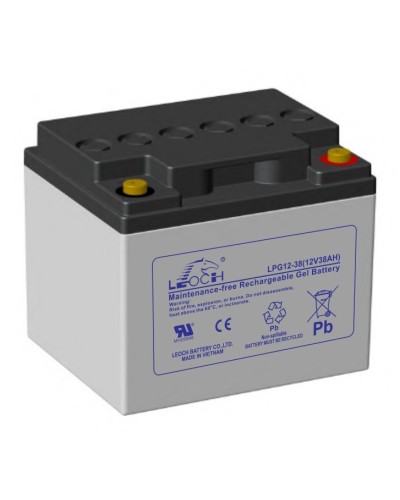 LEOCH LPG 12-38. Аккумулятор герметичный свинцово-кислотный. LEOCH в Рубцовске