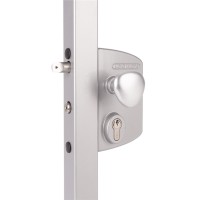 LIKQ4040 U2L (цвет: ZILV, серебро). Замок электромеханический для калиток. Locinox