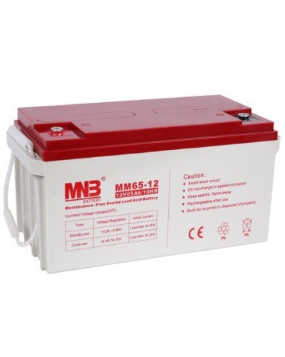 MNB MM 65-12. Аккумулятор герметичный свинцово-кислотный. MNB в Рубцовске