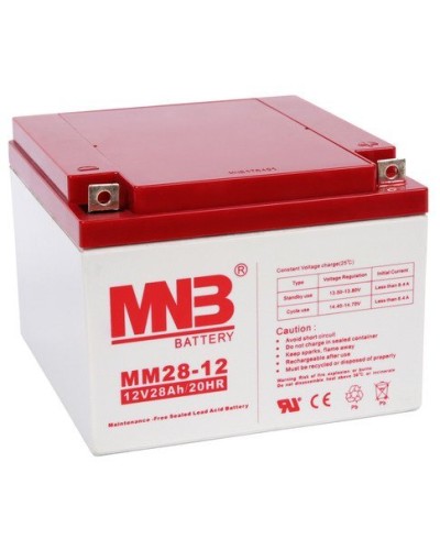 MNB MM 28-12. Аккумулятор герметичный свинцово-кислотный. MNB в Рубцовске