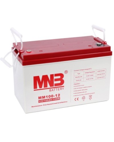 MNB MM 100-12. Аккумулятор герметичный свинцово-кислотный. MNB в Рубцовске