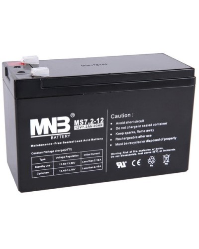 MNB MS 7.2-12. Аккумулятор герметичный свинцово-кислотный. MNB в Рубцовске