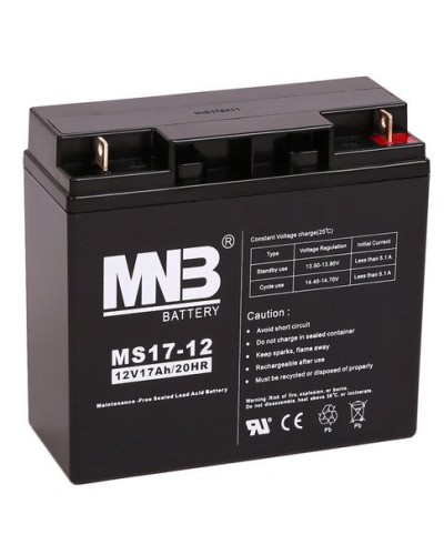 MNB MS 17-12. Аккумулятор герметичный свинцово-кислотный. MNB в Рубцовске