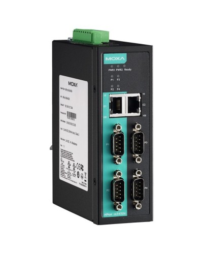 NPort IA5450A. 4-портовый усовершенствованный преобразователь. MOXA в Рубцовске