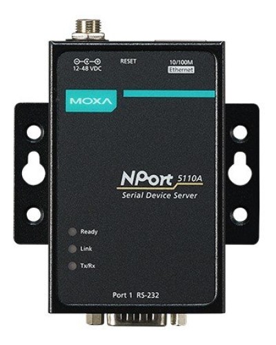 NPort 5110A. 1-портовый асинхронный сервер. MOXA в Рубцовске