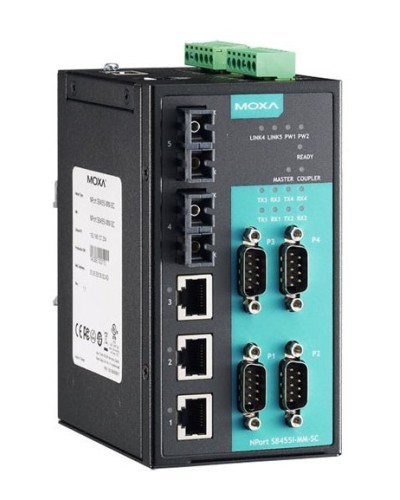 NPort S8455I-SS-SC. 4-портовый преобразователь. MOXA в Рубцовске