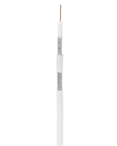 RG-11 CCS, In, PVC (EC-C2-21123A-WT-3). Кабель коаксиальный омедненный. NETLAN в Рубцовске