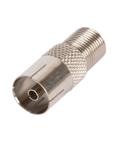 EC-CC-F-PAL-FM-MT-100 (100 шт). Адаптер для коаксиальных кабелей, F-тип-PAL-female. NETLAN в Рубцовске