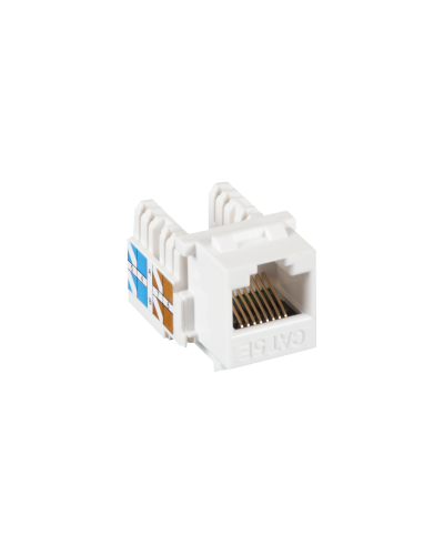 EC-UKJ-UD2-WT-10 (10шт). Вставка Keystone Jack RJ-45. NETLAN в Рубцовске