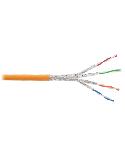 S/FTP, 4pair, Cat.6a, Solid, In, LSZH (NKL 9355C-OR). Кабель «витая пара» (LAN) для структурированных систем связи. NIKOLAN в Рубцовске