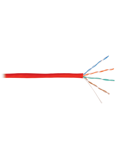U/UTP 4pair, Cat5e, Solid, In, PVC (NMC 4100A-RD). Кабель «витая пара» (LAN) для структурированных систем связи. NIKOMAX в Рубцовске