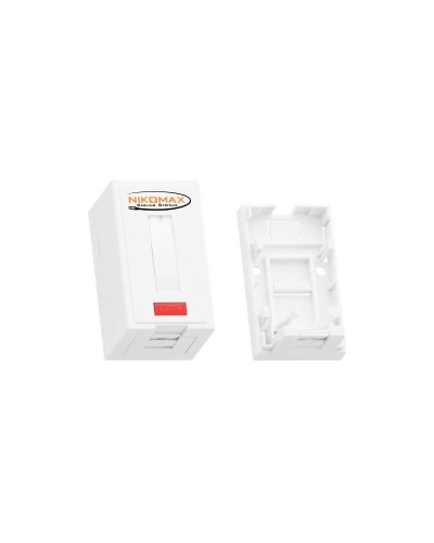 NMC-MB1P-ST-WT. Корпус настенной розетки. NIKOMAX в Рубцовске