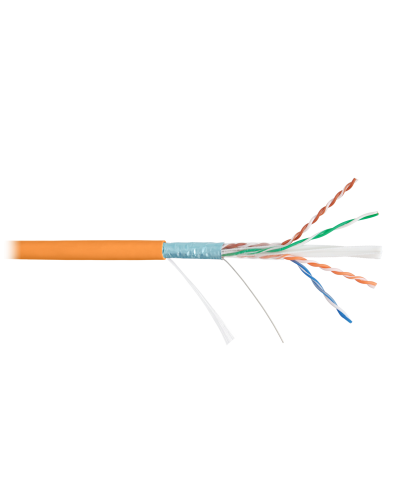 F/UTP 4pair, Cat6, Solid, In, нг(А)-HF (NMC 4240C-OR). Кабель «витая пара» (LAN) для структурированных систем связи. NIKOMAX в Рубцовске