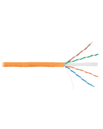 U/UTP 4pair, Cat6, Solid, In, нг(А)-HF (NMC 9140C-OR). Кабель «витая пара» (LAN) для структурированных систем связи. NIKOMAX в Рубцовске
