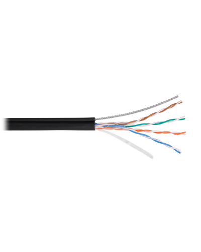 U/UTP 4pair, Cat5e, Solid, Out, SW, PVC (NMC 4805B-BK). Кабель «витая пара» (LAN) для структурированных систем связи. NIKOMAX в Рубцовске