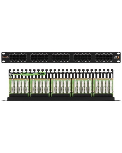 NMC-RP50UC3-1U-BK. Патч-панель 19. NIKOMAX в Рубцовске